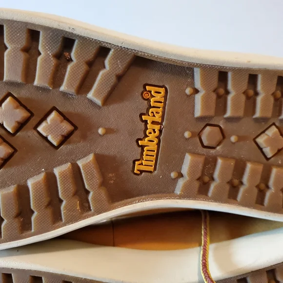 TIMBERLAND Women's Tan Nubuck Leather Work Boot Size 11 - Picture 9 of 14